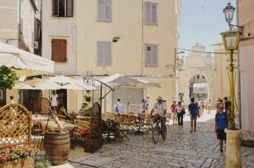 people walking on street during daytime